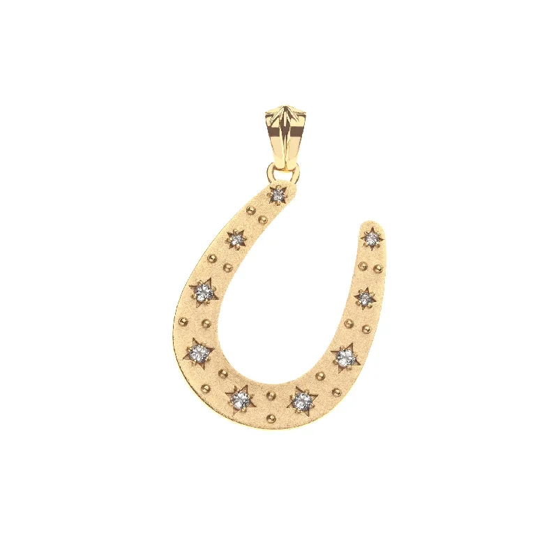 Once-A-Year Jewelry Deals – Shop Before They’Re Gone LUCKY Starry Horseshoe Pendant