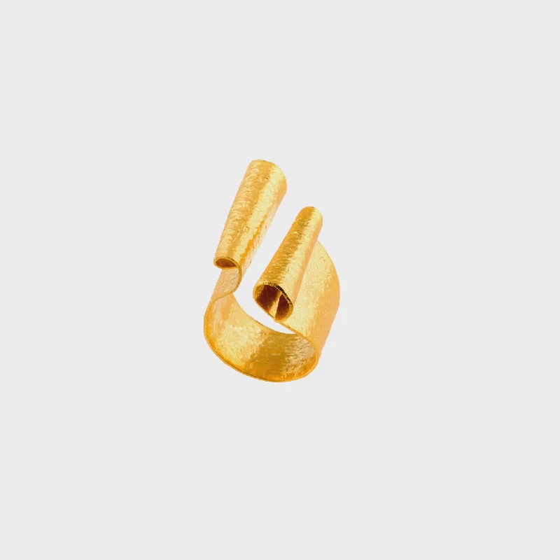 Final Call For Exquisite Jewelry At Reduced Rates NTA Bronze Curl Ring
