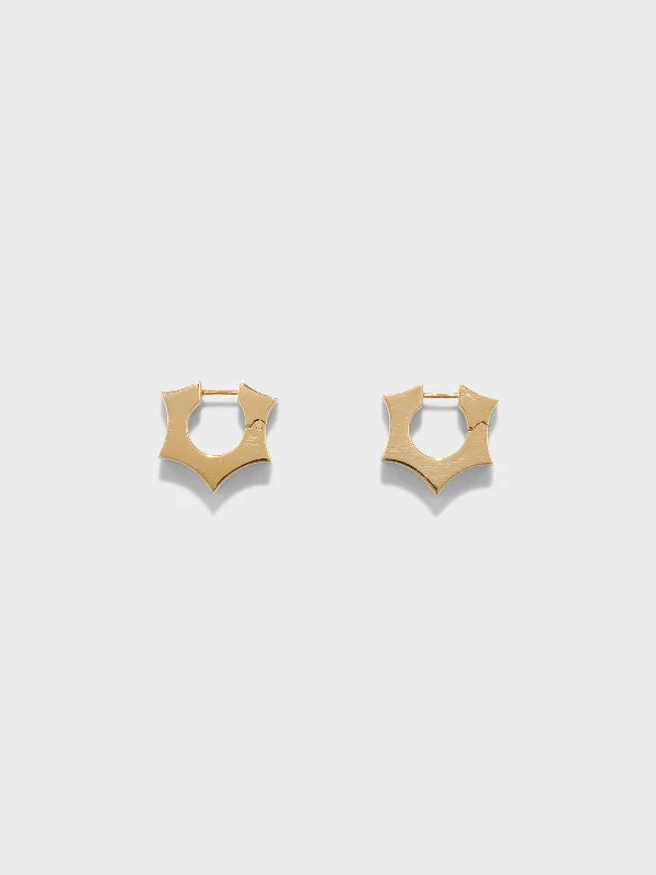 Your Perfect Accessory Now At The Best Price Parker 18kt Gold-Plated Hoop Earrings