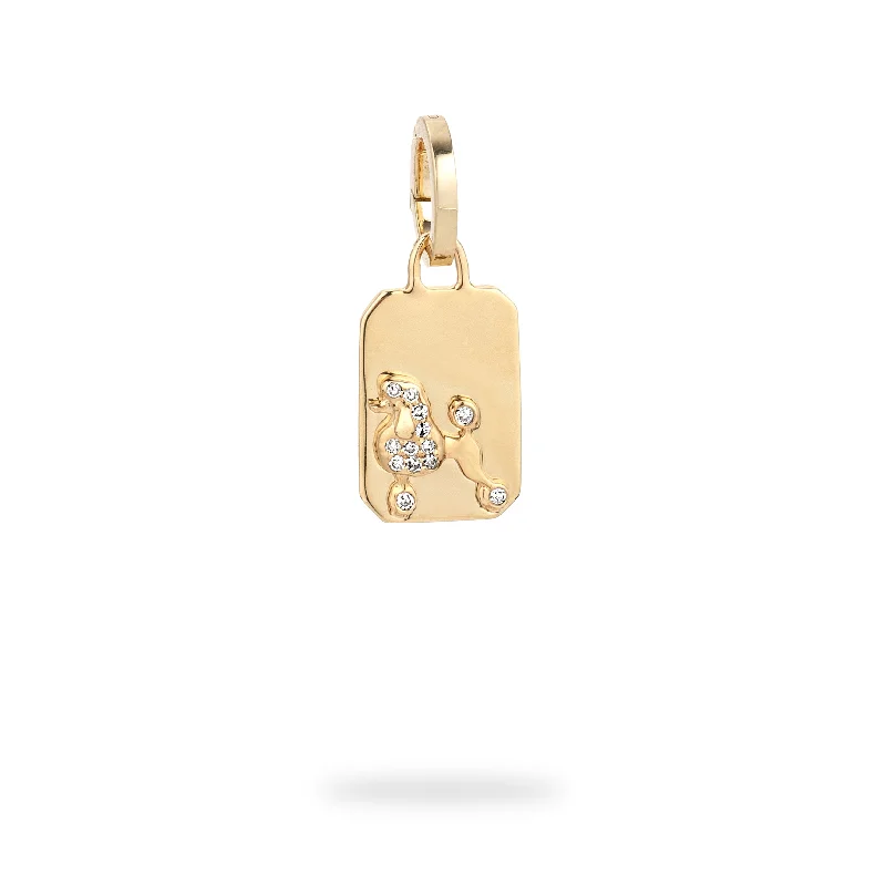 Limited-Time Offer On Premium Jewelry Collections Pavé Diamond Poodle Hinged Charm Limited-Time Offer On Premium Jewelry Collections Pavé Diamond Poodle Hinged Charm