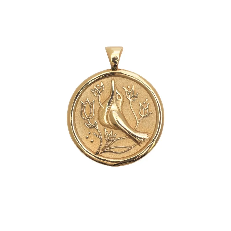 Stunning Statement Jewelry, Unbeatable Discounts PEACE JW Original Pendant Coin