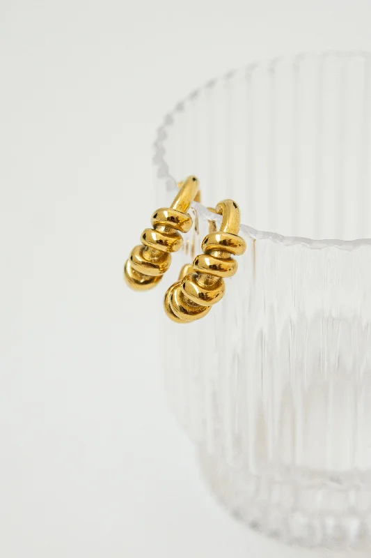 Stunning Jewelry At A Fraction Of The Price HOOP EARRINGS WITH LOOP