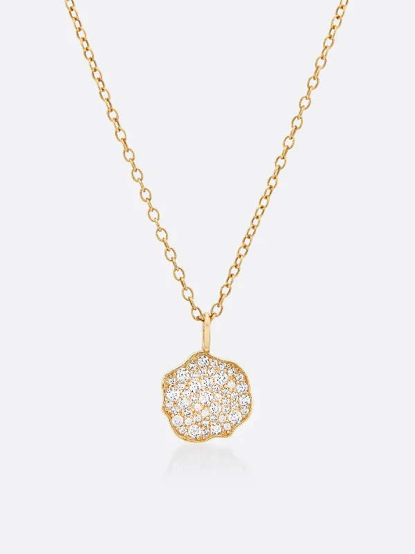 Trending Jewelry Now Available At Exclusive Prices Petite Fleur Pavé Diamond Mini Pendant Necklace Trending Jewelry Now Available At Exclusive Prices Petite Fleur Pavé Diamond Mini Pendant Necklace