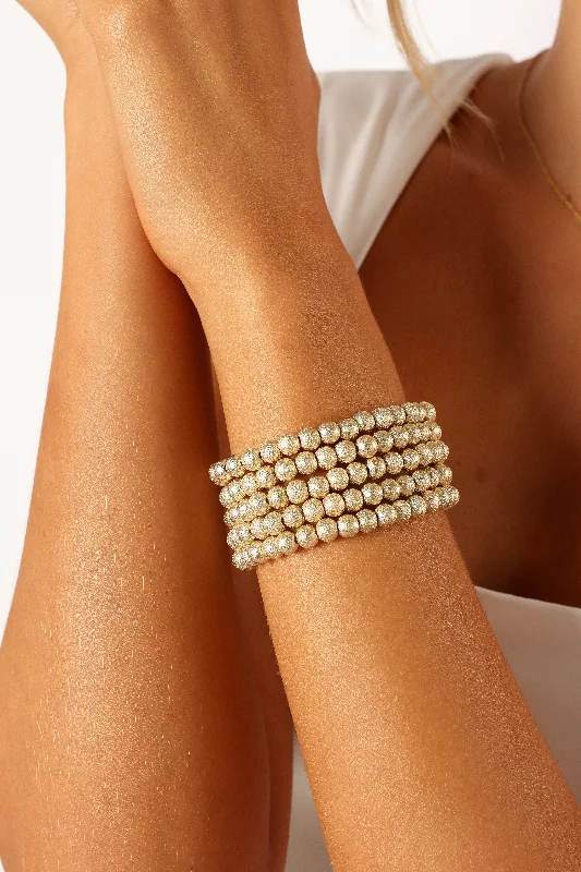 Elevate Your Jewelry Collection With Limited-Time Savings Renee Bracelet Set - Gold