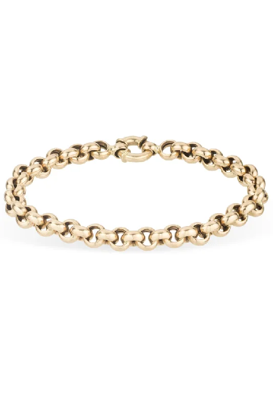 Don't Miss Our Biggest Jewelry Sale Of The Season Rolo Chain Bracelet - 14K Yellow Gold Don't Miss Our Biggest Jewelry Sale Of The Season Rolo Chain Bracelet - 14K Yellow Gold