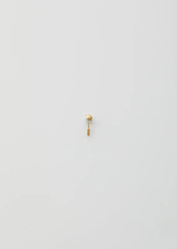 Luxury Jewelry Sale – Sparkle For Less Half Pearl Earring 135°