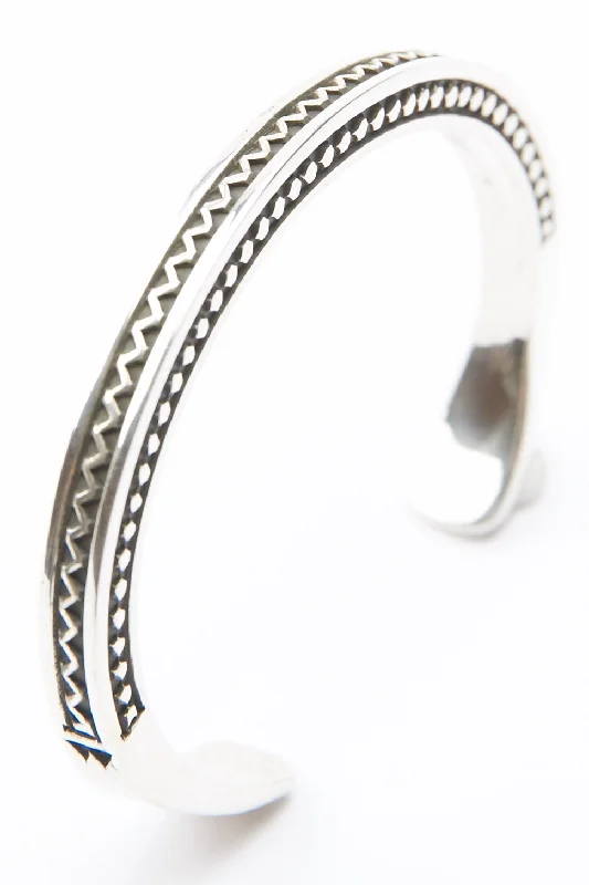 Romantic Heart-Shaped Jewelry For Special Gifts Sterling Silver Square Cuff by Lyle Secatero - Mountain, Rain & River Cuff Romantic Heart-Shaped Jewelry For Special Gifts Sterling Silver Square Cuff by Lyle Secatero - Mountain, Rain & River Cuff