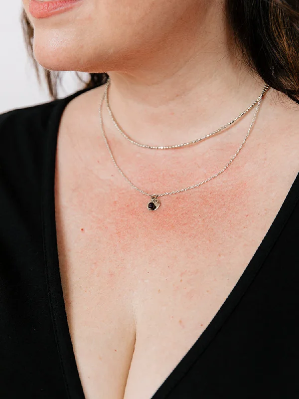 Flash Sale On Elegant Jewelry – Don't Miss Out Talisman Layered Necklace - Silver