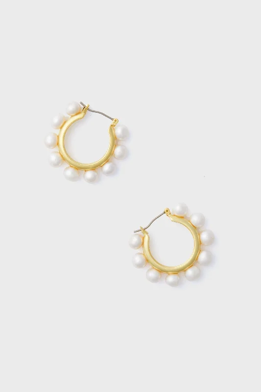 Exclusive Jewelry Sale – Limited-Time Discounts Twiggy Pearl Hoop
