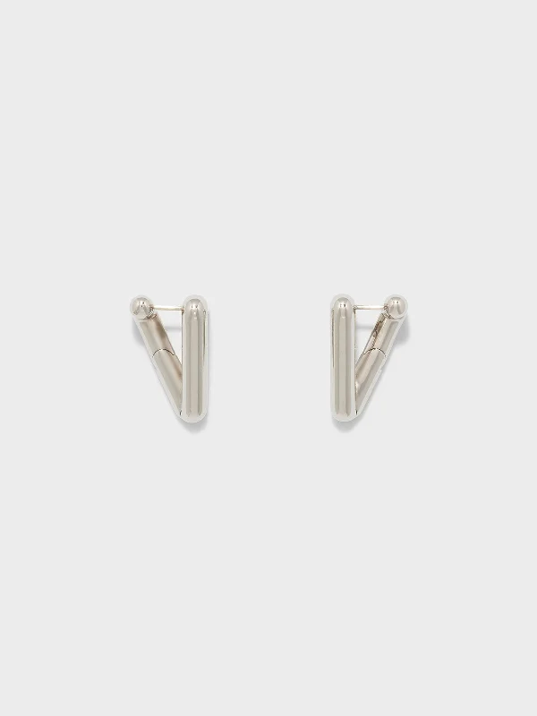 Bohemian-Inspired Jewelry For Free-Spirited Fashion Valo Palladium-Plated Earrings