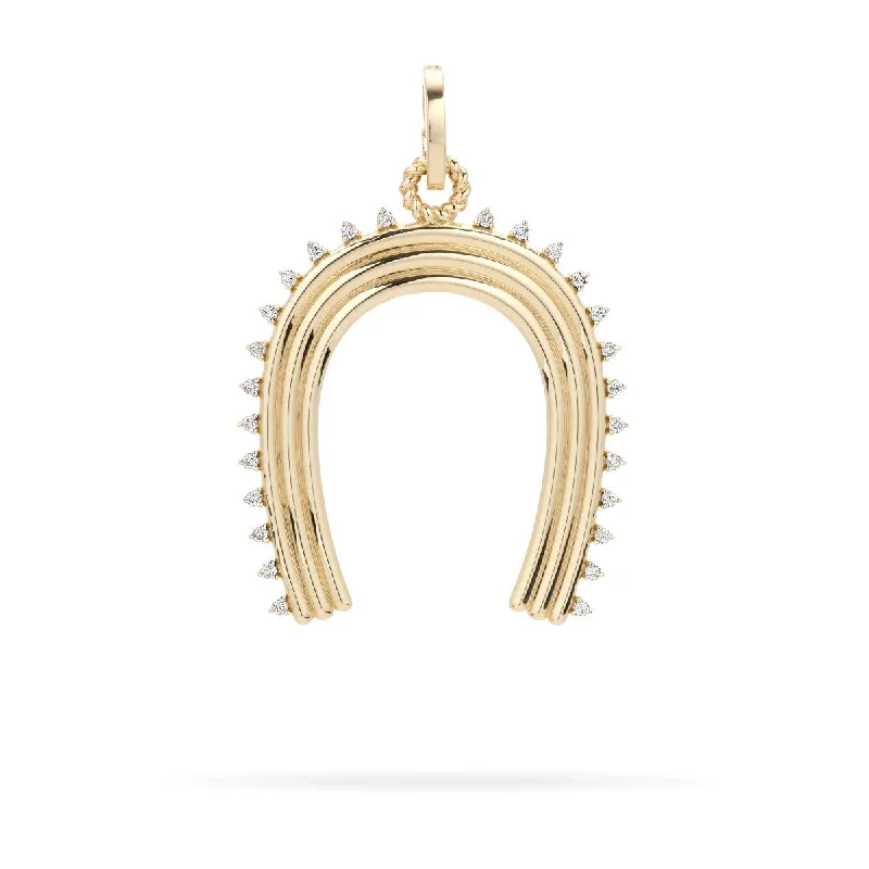 Buy More, Save More On Stunning Jewelry Designs XL Groovy Diamond Horseshoe Hinged Charm Buy More, Save More On Stunning Jewelry Designs XL Groovy Diamond Horseshoe Hinged Charm