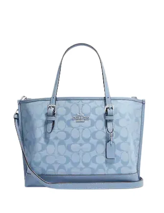 Coach Mollie Tote 25 In Signature Chambray