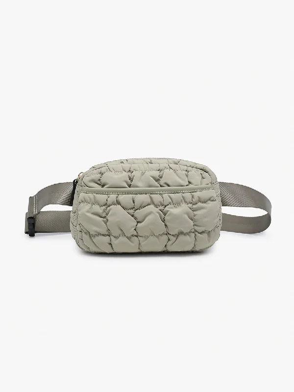 Chrissy Quilted Nylon Belt Bag