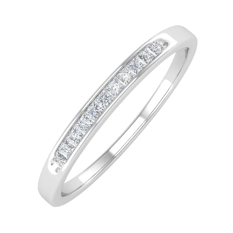 The Biggest Jewelry Sale Of The Year Is Here 0.12 Carat Channel Set Diamond Stackable Anniversary Ring in Gold - IGI Certified The Biggest Jewelry Sale Of The Year Is Here 0.12 Carat Channel Set Diamond Stackable Anniversary Ring in Gold - IGI Certified