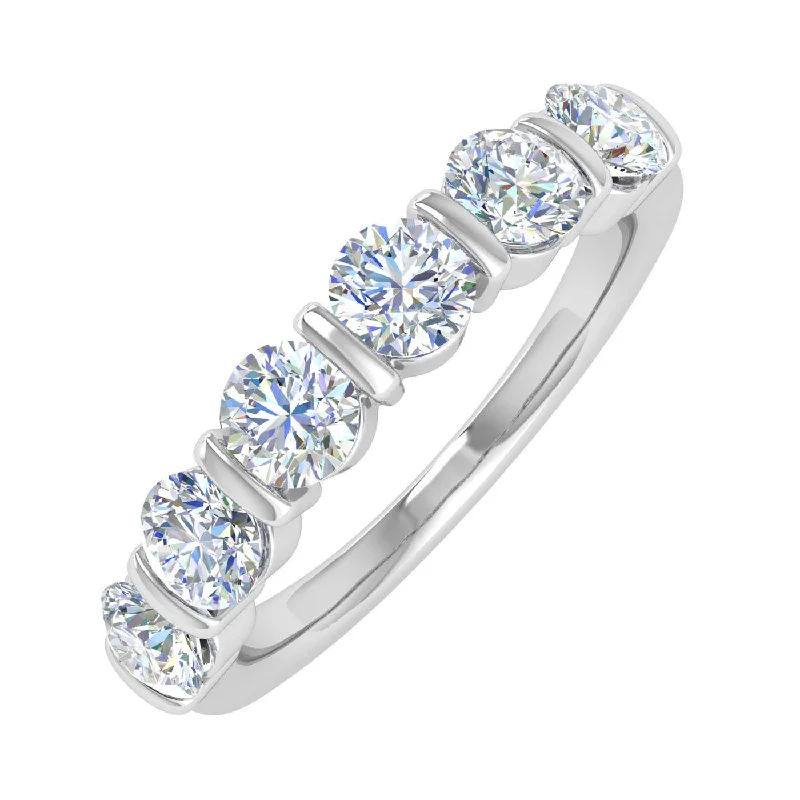 Buy More, Save More – Special Jewelry Discounts 1 1/5 Carat Diamond Wedding Band Ring in Gold - IGI Certified Buy More, Save More – Special Jewelry Discounts 1 1/5 Carat Diamond Wedding Band Ring in Gold - IGI Certified