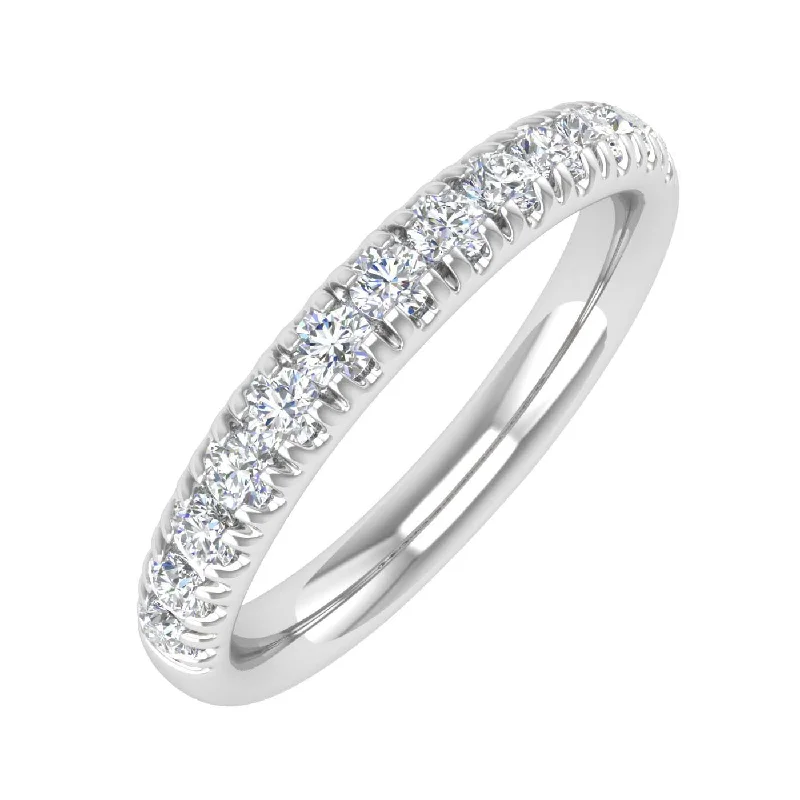 Huge Savings On Premium Jewelry Styles 1/2 Carat Round Diamond Wedding Band Ring in Gold - IGI Certified Huge Savings On Premium Jewelry Styles 1/2 Carat Round Diamond Wedding Band Ring in Gold - IGI Certified
