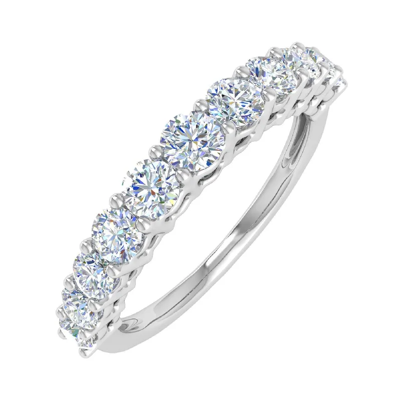 Affordable Elegance – Special Jewelry Sale Now Live 1 Carat Diamond Wedding Band Ring in Gold - IGI Certified Affordable Elegance – Special Jewelry Sale Now Live 1 Carat Diamond Wedding Band Ring in Gold - IGI Certified