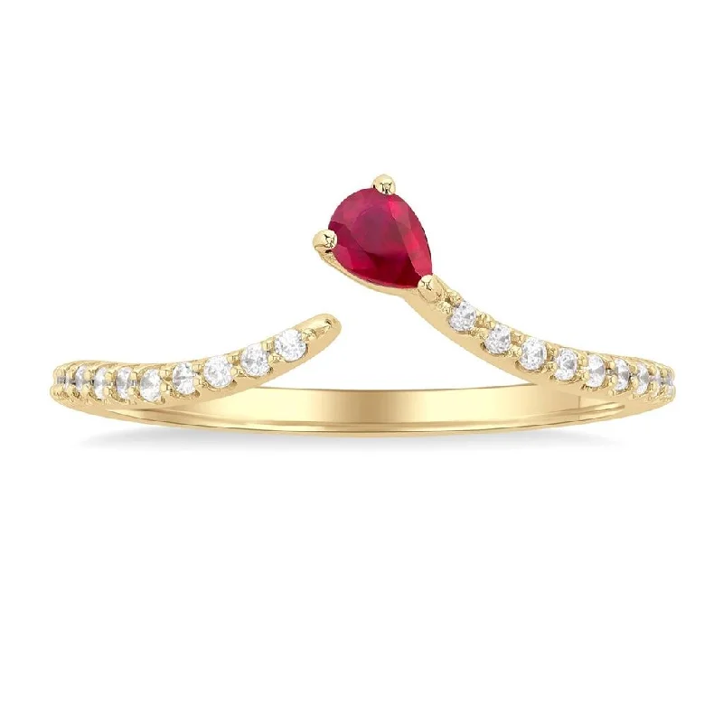 Exclusive Jewelry Sale Event – Shop Now 10K Yellow Gold Open Chevron Ruby And Diamond Ring Exclusive Jewelry Sale Event – Shop Now 10K Yellow Gold Open Chevron Ruby And Diamond Ring