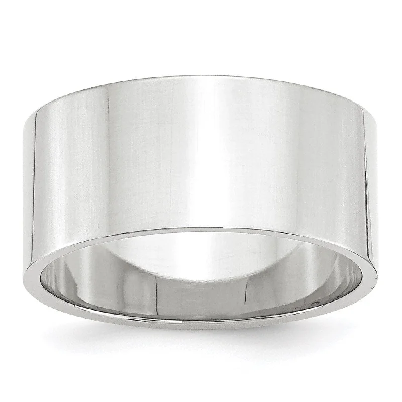 Exclusive Jewelry Sale – Limited-Time Discounts 10mm 14K White or Yellow Gold Lightweight Flat Standard Fit Band Exclusive Jewelry Sale – Limited-Time Discounts 10mm 14K White or Yellow Gold Lightweight Flat Standard Fit Band