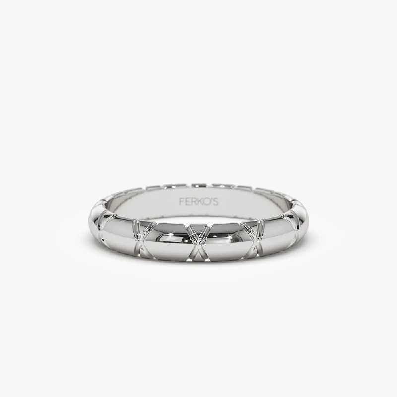 14K White Gold