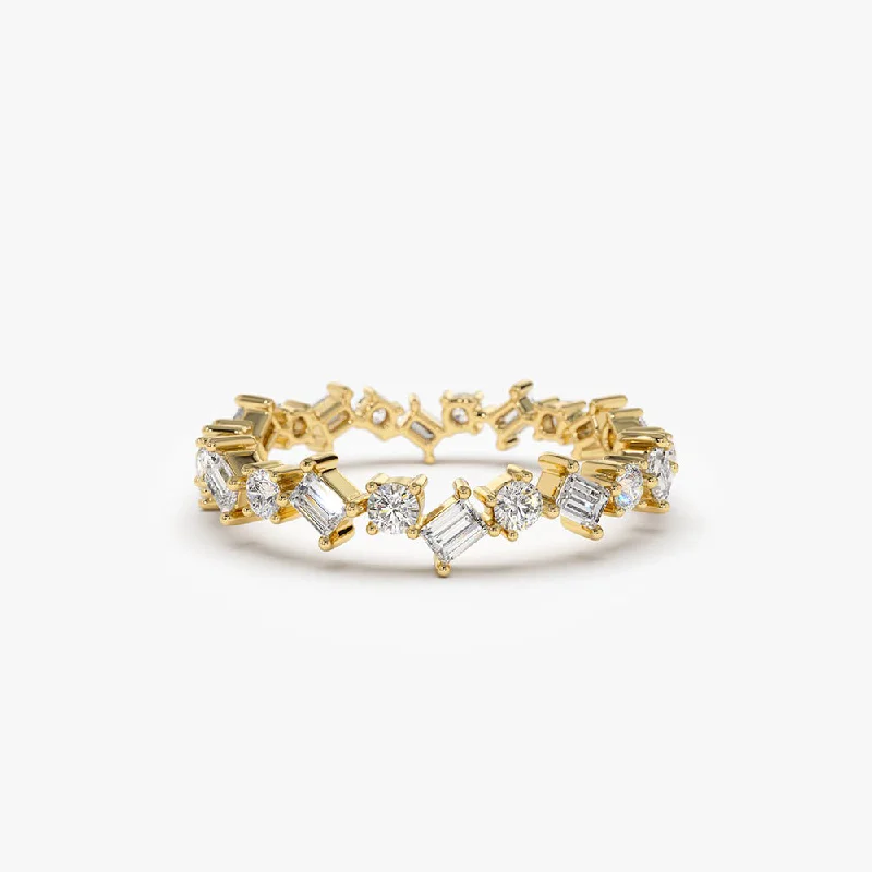 Celebrate With Sparkle – Jewelry Sale Now Live 14k Baguette and Round Diamond Full Eternity Ring Celebrate With Sparkle – Jewelry Sale Now Live 14k Baguette and Round Diamond Full Eternity Ring