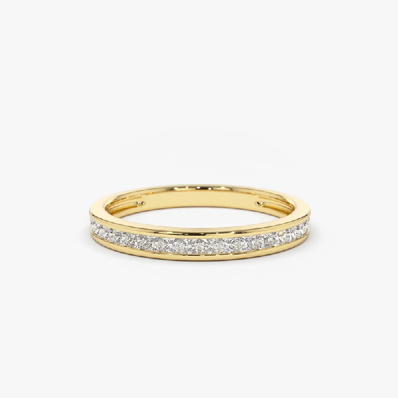 Big Discounts On Elegant Jewelry Collections 14k Channel Setting Princess Cut Half Eternity Diamond Ring Big Discounts On Elegant Jewelry Collections 14k Channel Setting Princess Cut Half Eternity Diamond Ring