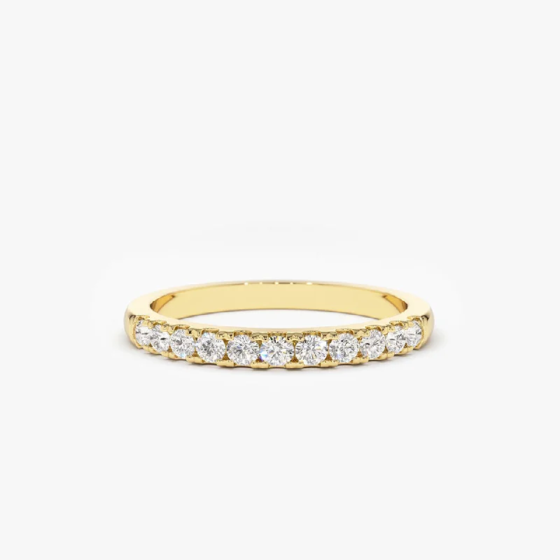 Luxury Meets Affordability – Jewelry Sale Now Live 14K Gold 11 Stone Diamond Wedding Band 1/3ct Luxury Meets Affordability – Jewelry Sale Now Live 14K Gold 11 Stone Diamond Wedding Band 1/3ct