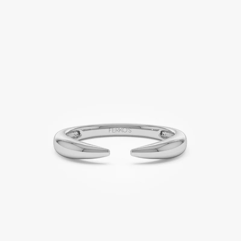 14K White Gold