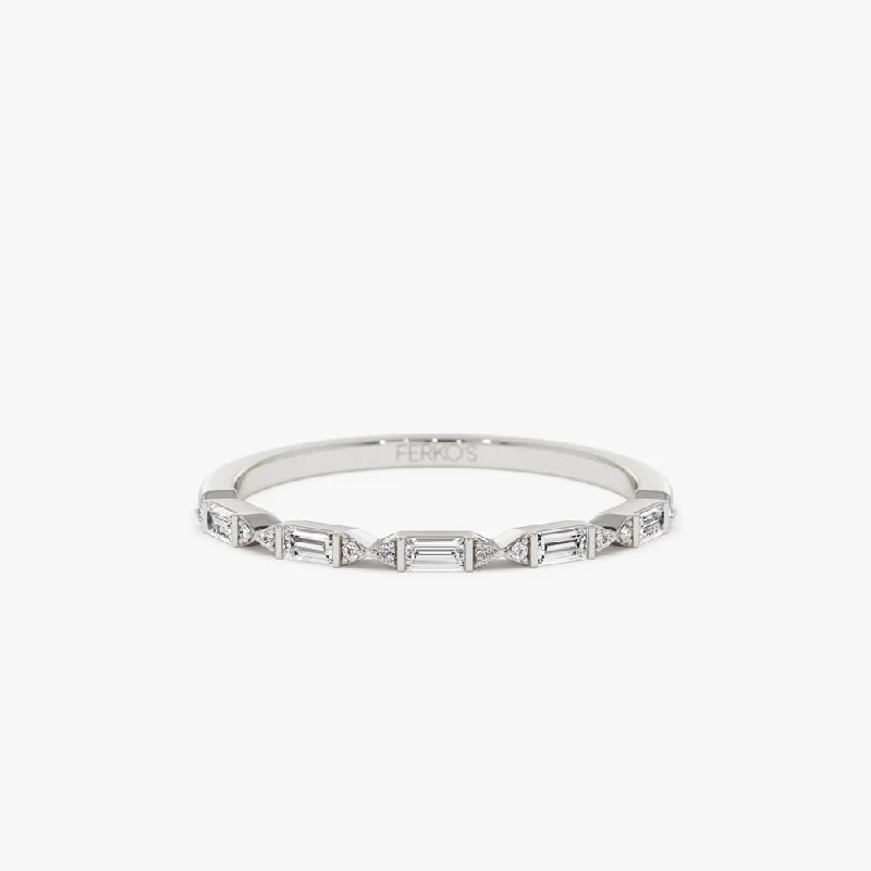 14K White Gold