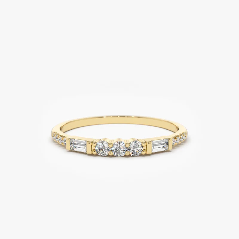 Flash Deals On Fine Jewelry – Shop Before It's Gone 14K Gold Three Diamond Equilibrium Ring Flash Deals On Fine Jewelry – Shop Before It's Gone 14K Gold Three Diamond Equilibrium Ring