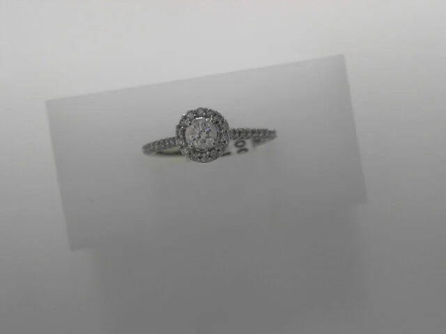 Discounted Luxury Jewelry – Shine Without The Splurge 14K White Gold 0.50ctw Diamond Round Cut Engagement Ring Discounted Luxury Jewelry – Shine Without The Splurge 14K White Gold 0.50ctw Diamond Round Cut Engagement Ring