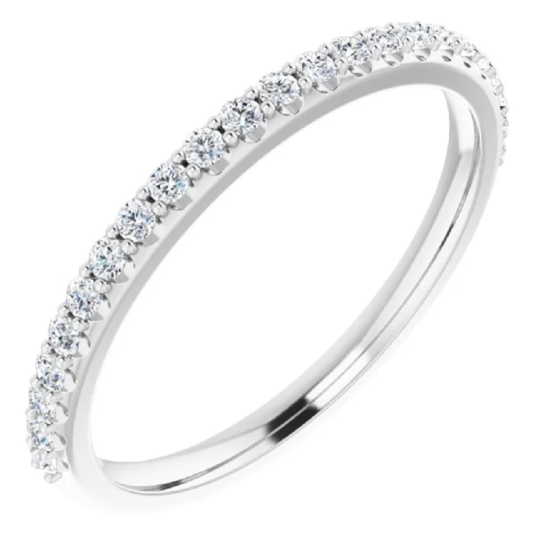 Jewelry Deals That Outshine The Rest 14K White Gold Half Anniversary Natural Diamonds Band Jewelry Deals That Outshine The Rest 14K White Gold Half Anniversary Natural Diamonds Band