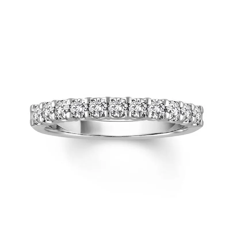Seasonal Jewelry Deals – Elevate Your Style 14K White Gold Half Anniversary Natural Diamonds Band Seasonal Jewelry Deals – Elevate Your Style 14K White Gold Half Anniversary Natural Diamonds Band