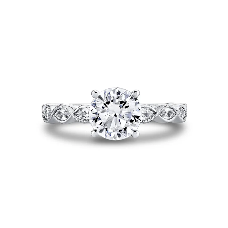 Holiday Jewelry Sale – Perfect Gifts At The Best Prices 14K White Gold 'Ivy' Classic Round Diamond Engagement Ring Holiday Jewelry Sale – Perfect Gifts At The Best Prices 14K White Gold 'Ivy' Classic Round Diamond Engagement Ring