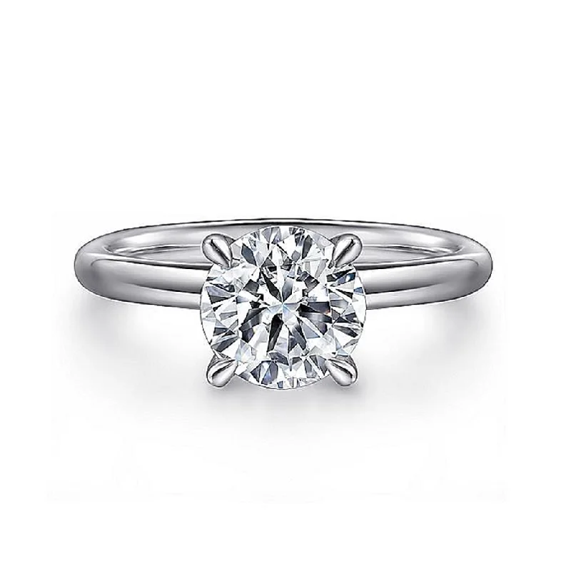 Shine In Style – Shop Jewelry Discounts Today 14K White Gold ‘Lark’ Solitaire Engagement Ring Shine In Style – Shop Jewelry Discounts Today 14K White Gold ‘Lark’ Solitaire Engagement Ring