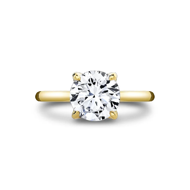 Elegant Jewelry Pieces At Unbelievable Prices 14K Yellow Gold 'Chrys' Hidden Halo Round Diamond Engagement Ring Elegant Jewelry Pieces At Unbelievable Prices 14K Yellow Gold 'Chrys' Hidden Halo Round Diamond Engagement Ring
