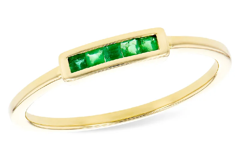 Special Sale On Handcrafted Jewelry – Shop Today 14K Yellow Gold Emerald Stackable Ring Special Sale On Handcrafted Jewelry – Shop Today 14K Yellow Gold Emerald Stackable Ring
