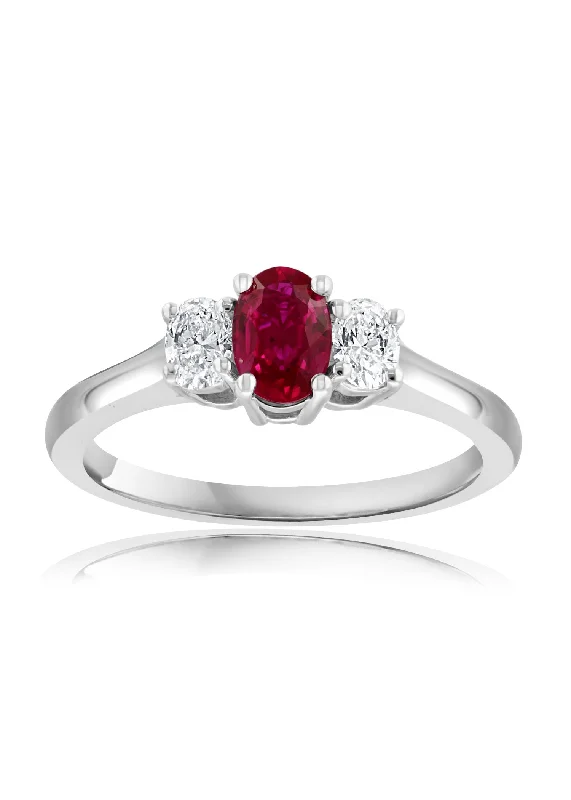 Unlock Unbeatable Jewelry Deals Before They’Re Gone 18K White Gold Ruby and Diamond Ring Unlock Unbeatable Jewelry Deals Before They’Re Gone 18K White Gold Ruby and Diamond Ring
