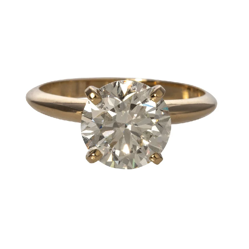 Exclusive Jewelry Sale – Grab Timeless Pieces Now 2.5ct I SI1 Round Diamond Solitaire 14K Yellow Gold Engagement Ring Exclusive Jewelry Sale – Grab Timeless Pieces Now 2.5ct I SI1 Round Diamond Solitaire 14K Yellow Gold Engagement Ring