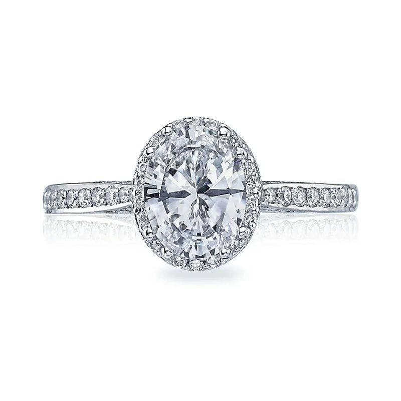 Get The Best Deals On Timeless Jewelry Pieces Oval Bloom Semi Mount Ring