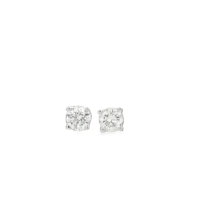 Shop Stylish Jewelry Now And Save Big .50 CTW Diamond Stud Earrings in White Gold
