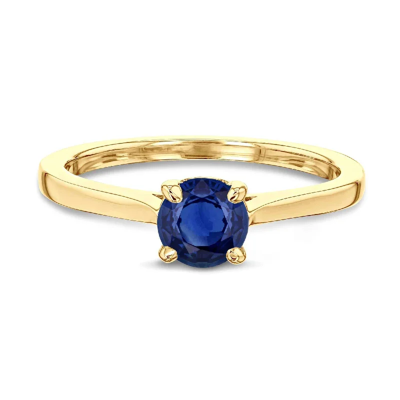 Get The Jewelry You Love At A Price You Love 5mm Blue Sapphire Ring