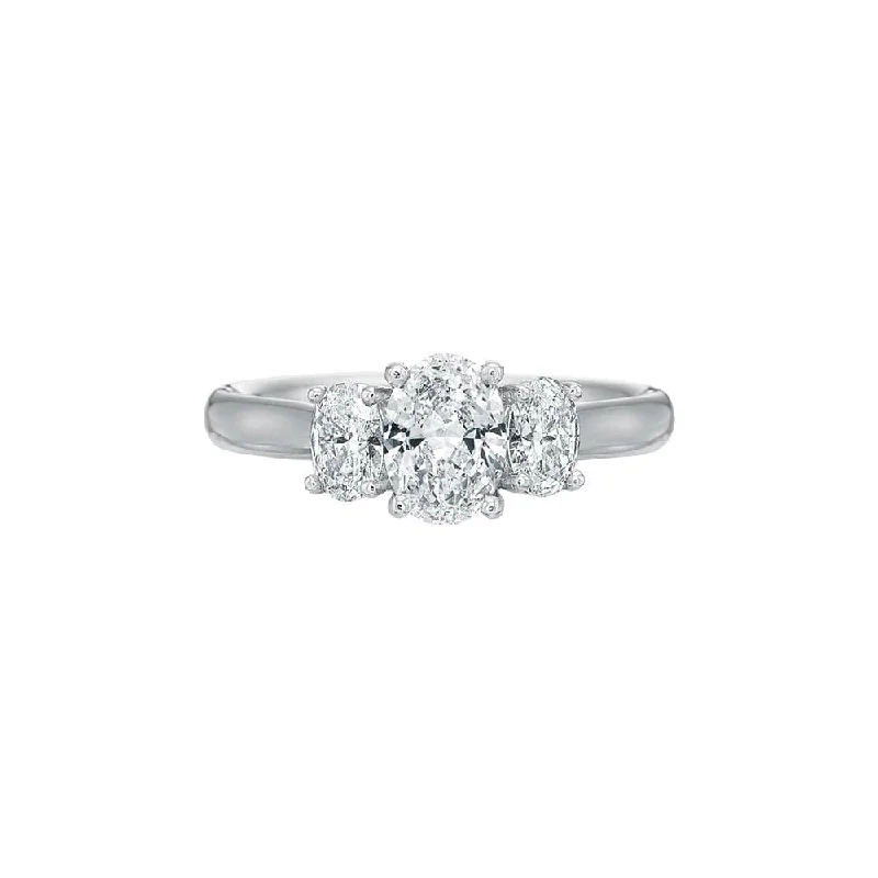 Jewelry Deals That Sparkle – Shop Today Oval Three-Stone Flush Fit Setting