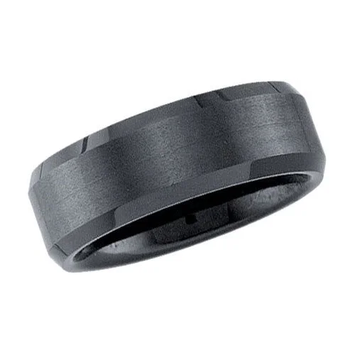 Personalized Jewelry Sale – Meaningful Gifts At Great Prices 8MM Wedding Ring in Black Tungsten Personalized Jewelry Sale – Meaningful Gifts At Great Prices 8MM Wedding Ring in Black Tungsten