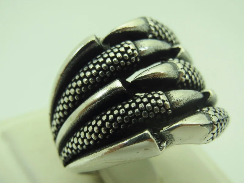 Best-Selling Jewelry Now Available At Special Deals Turkish Handmade Jewelry 925 Sterling Silver Claw Design Mens Rings