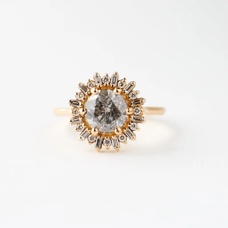 Timeless Elegance Now At Special Discounts Arielle Ring - 1.50 Carat Salt and Pepper Diamond Timeless Elegance Now At Special Discounts Arielle Ring - 1.50 Carat Salt and Pepper Diamond