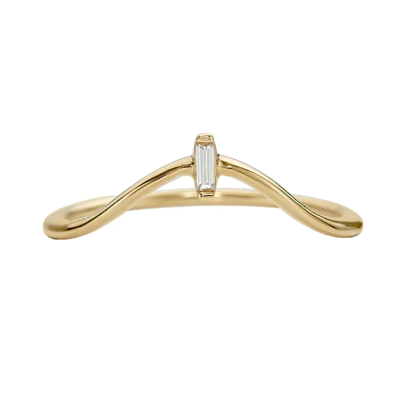 Premium Jewelry, Premium Discounts – Act Fast Baguette Diamond Curved Wedding Band Premium Jewelry, Premium Discounts – Act Fast Baguette Diamond Curved Wedding Band
