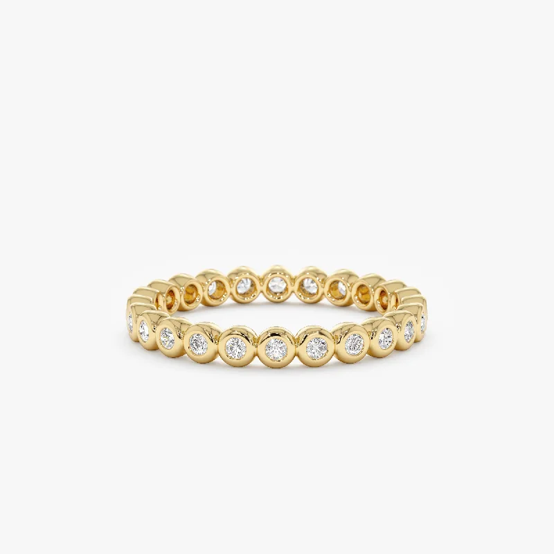 The Perfect Jewelry Piece At The Perfect Price Bezel Diamond Eternity Ring - 2.5mm, Camila The Perfect Jewelry Piece At The Perfect Price Bezel Diamond Eternity Ring - 2.5mm, Camila