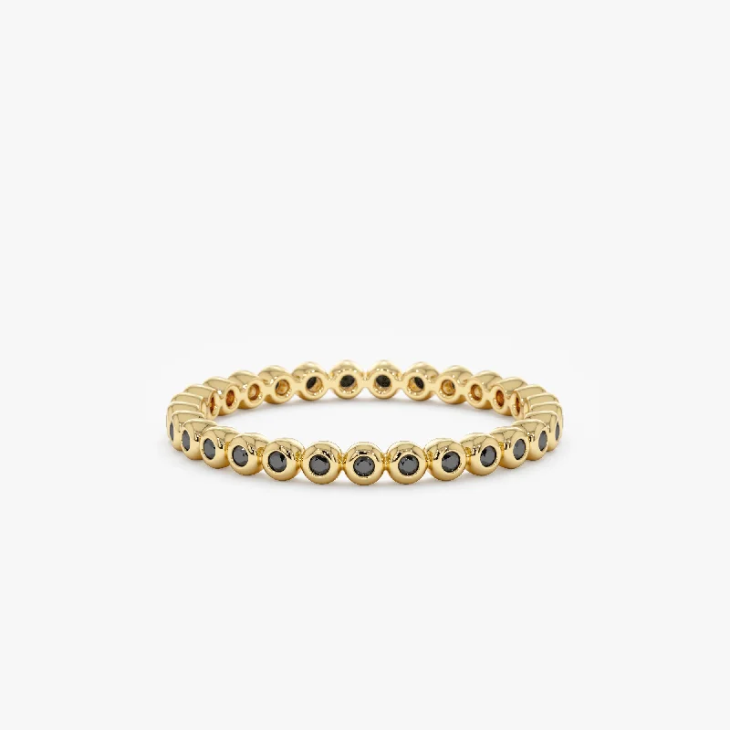 Dainty And Elegant Jewelry Now At Reduced Prices Black Diamond Eternity Ring, Alora Dainty And Elegant Jewelry Now At Reduced Prices Black Diamond Eternity Ring, Alora