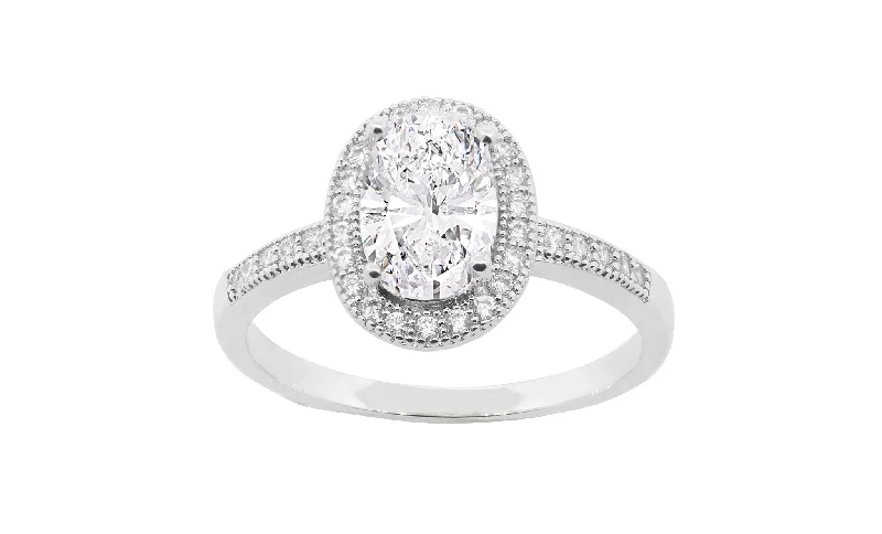 Flash Deals On Fine Jewelry – Shop Before It's Gone Blake "True" 18k White Gold Plated Ring with CZ Crystals - Final Sale Flash Deals On Fine Jewelry – Shop Before It's Gone Blake "True" 18k White Gold Plated Ring with CZ Crystals - Final Sale